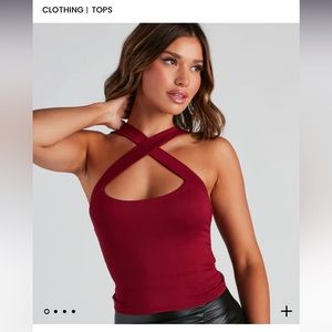 Casual Slay Halter Top